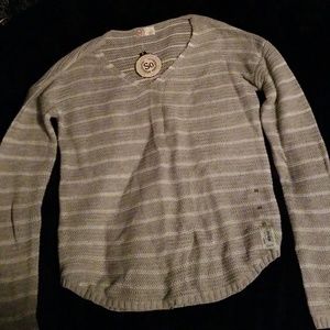 NWT striped sweater
